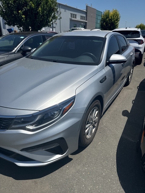 Used 2019 Kia Optima LX with VIN 5XXGT4L3XKG283415 for sale in Stockton, CA
