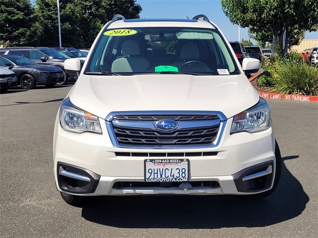 Used 2018 Subaru Forester Premium with VIN JF2SJAEC4JG450842 for sale in Stockton, CA