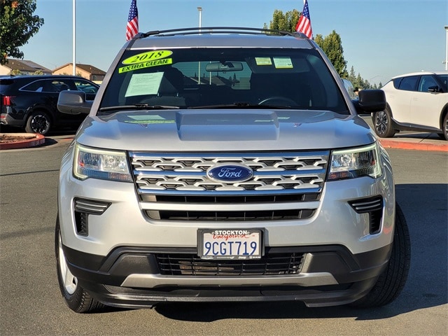 Used 2018 Ford Explorer XLT with VIN 1FM5K7DH4JGC42559 for sale in Stockton, CA