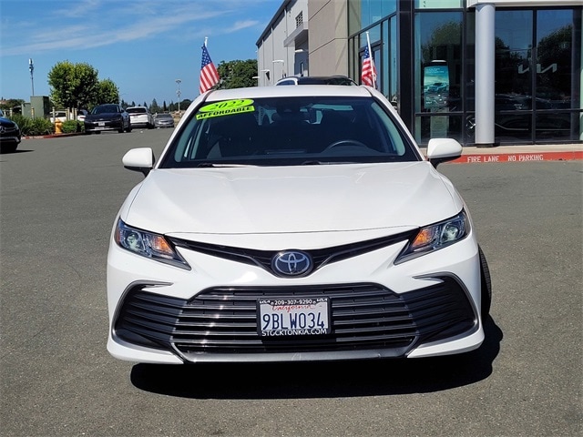 Used 2022 Toyota Camry LE with VIN 4T1C11AK3NU046627 for sale in Stockton, CA