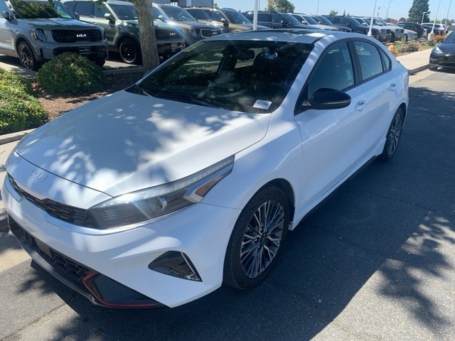 Certified 2022 Kia FORTE GT-Line with VIN 3KPF54AD2NE484370 for sale in Stockton, CA