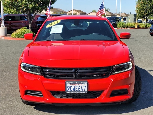 Used 2022 Dodge Charger SXT with VIN 2C3CDXBG3NH219997 for sale in Stockton, CA