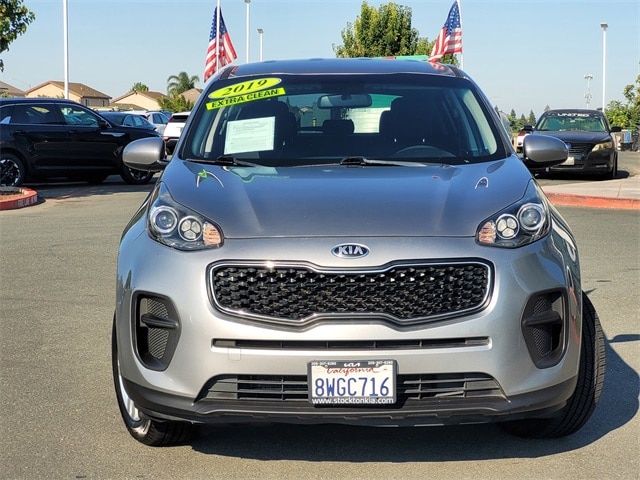 Used 2019 Kia Sportage LX with VIN KNDPM3AC4K7582627 for sale in Stockton, CA