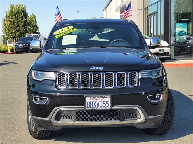 Used 2018 Jeep Grand Cherokee Limited with VIN 1C4RJEBG8JC130913 for sale in Stockton, CA