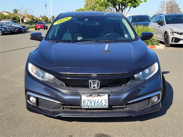 Used 2019 Honda Civic EX with VIN 19XFC1F30KE216532 for sale in Stockton, CA
