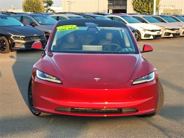 Used 2024 Tesla Model 3 Base with VIN 5YJ3E1EA4RF865929 for sale in Stockton, CA