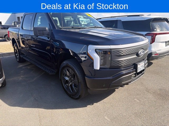 Used 2025 Ford F-150 Lightning Flash with VIN 1FT6W3L77SWG00730 for sale in Stockton, CA