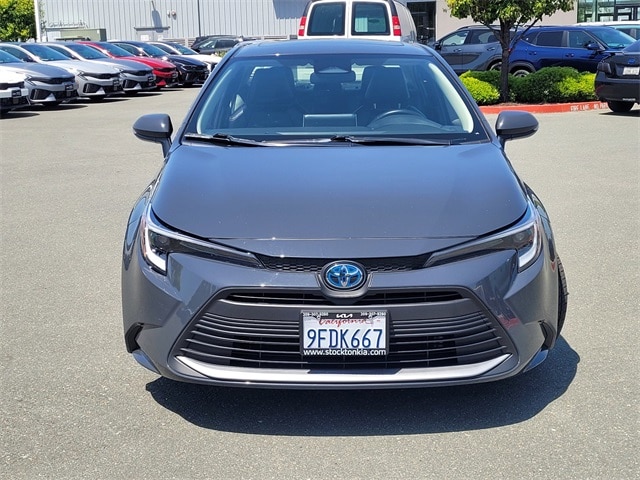 Used 2023 Toyota Corolla XLE with VIN JTDBCMFE4P3011845 for sale in Stockton, CA