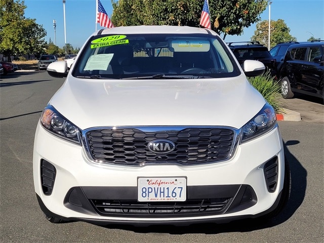 Used 2020 Kia Sorento LX with VIN 5XYPG4A36LG649942 for sale in Stockton, CA