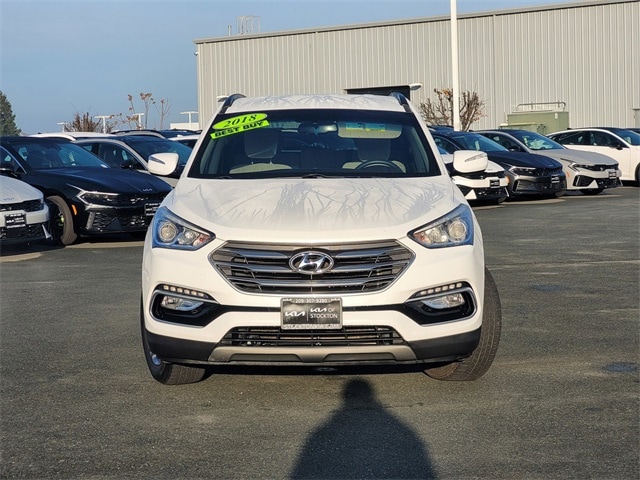 Used 2018 Hyundai Santa Fe Sport with VIN 5XYZU3LB3JG554879 for sale in Stockton, CA