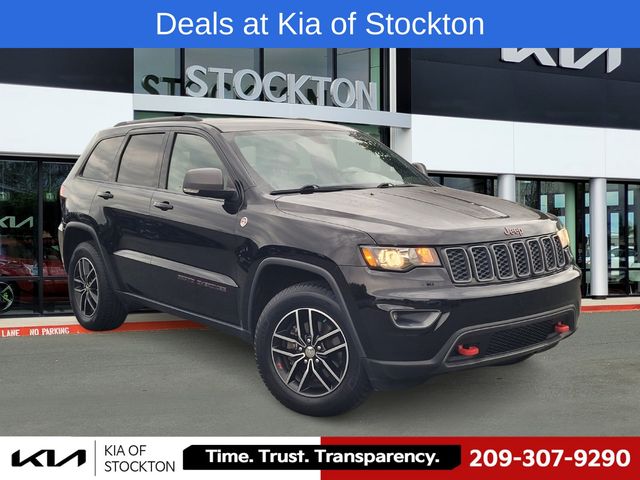 Used 2017 Jeep Grand Cherokee Trailhawk with VIN 1C4RJFLGXHC915139 for sale in Stockton, CA