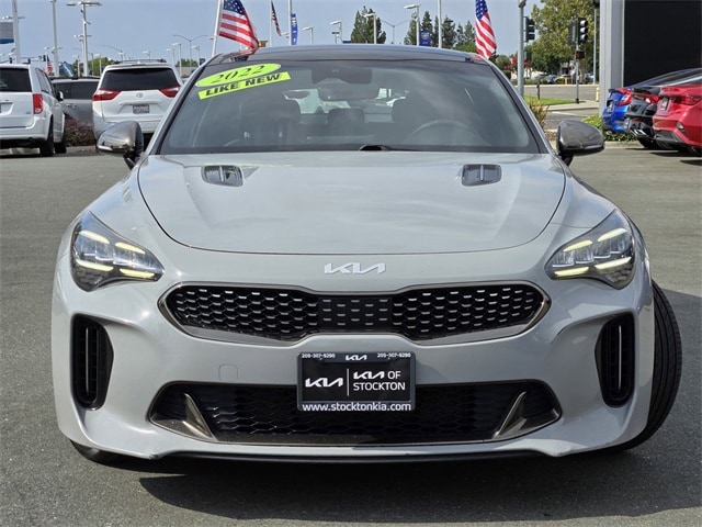 Used 2022 Kia Stinger GT-Line with VIN KNAE35LD9N6105260 for sale in Stockton, CA