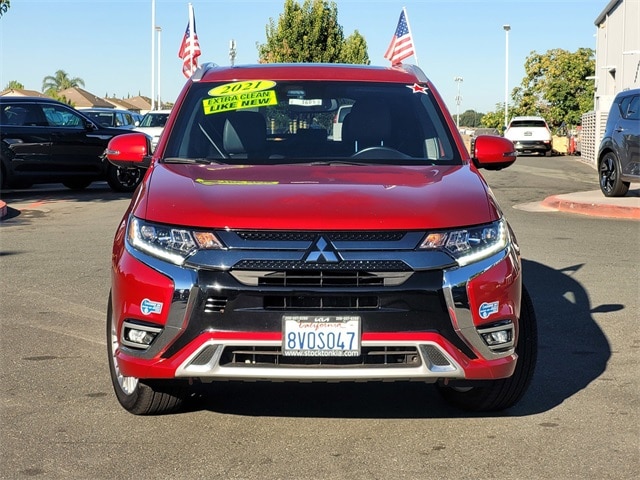 Used 2021 Mitsubishi Outlander GT with VIN JA4J2VA70MZ000504 for sale in Stockton, CA