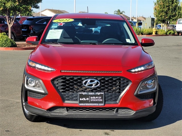 Used 2021 Hyundai Kona SE with VIN KM8K1CAA4MU658865 for sale in Stockton, CA