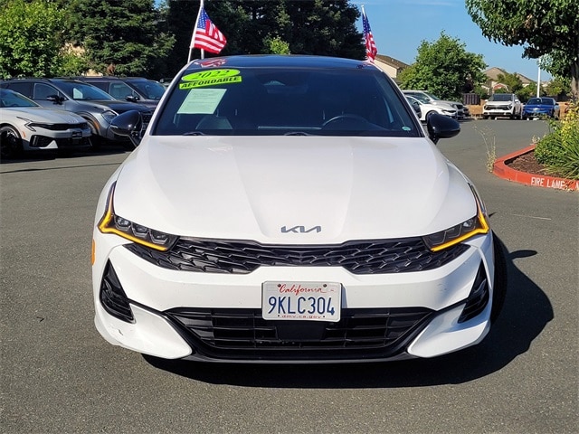 Used 2022 Kia K5 GT-Line with VIN 5XXG64J28NG096213 for sale in Stockton, CA