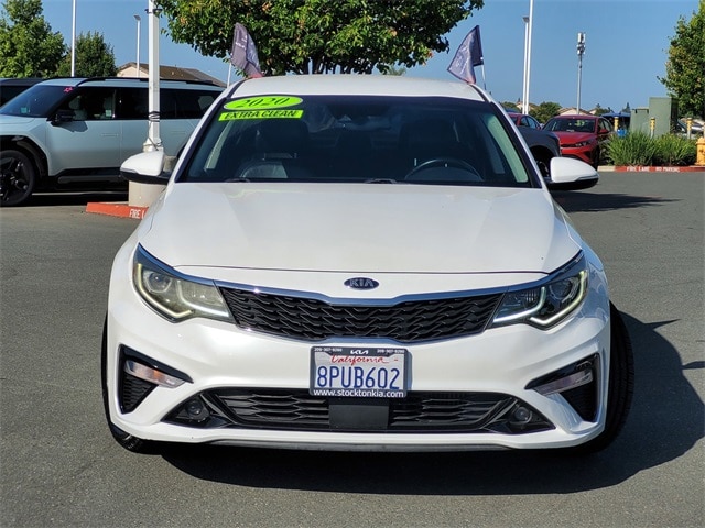 Certified 2020 Kia Optima EX with VIN 5XXGU4L13LG395471 for sale in Stockton, CA