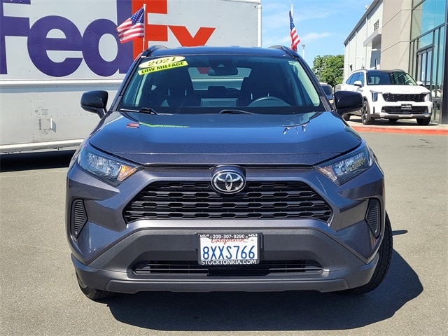 Used 2021 Toyota RAV4 LE with VIN 2T3H1RFV3MC149965 for sale in Stockton, CA