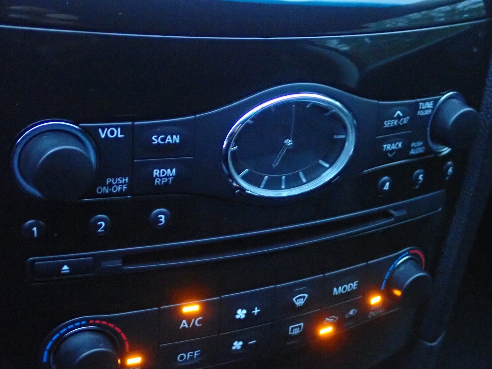 06-08 KIA OPTIMA EX LX 4D SEDAN A//C HEATER CLIMATE TEMPERATURE CONTROL DIGITAL