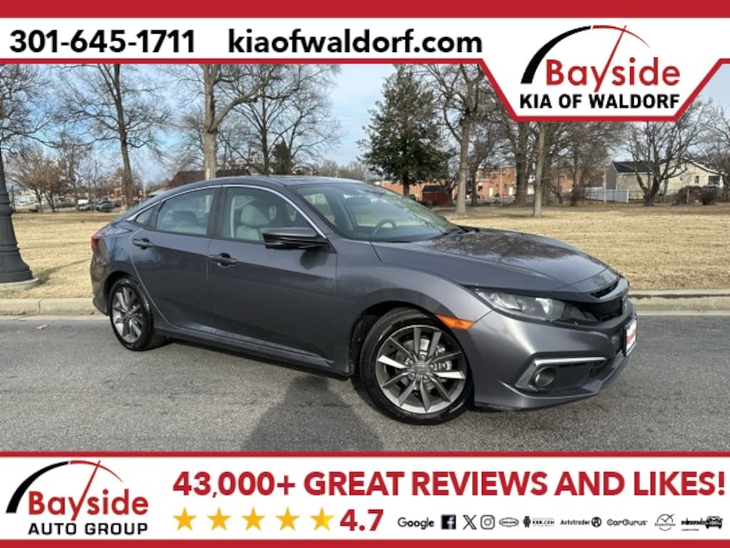 Used 2020 Honda Civic EX Sedan