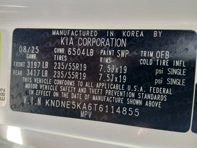 2026 Kia Carnival SX Prestige - Photo 20