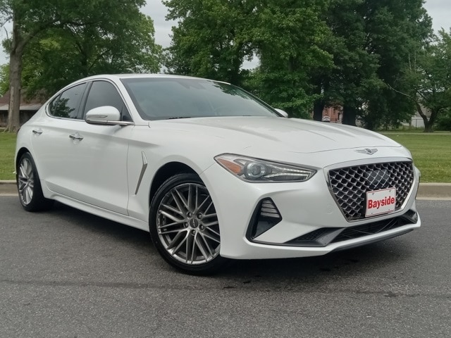 Used 2021 GENESIS G70 Standard with VIN KMTG64LAXMU076091 for sale in Waldorf, MD