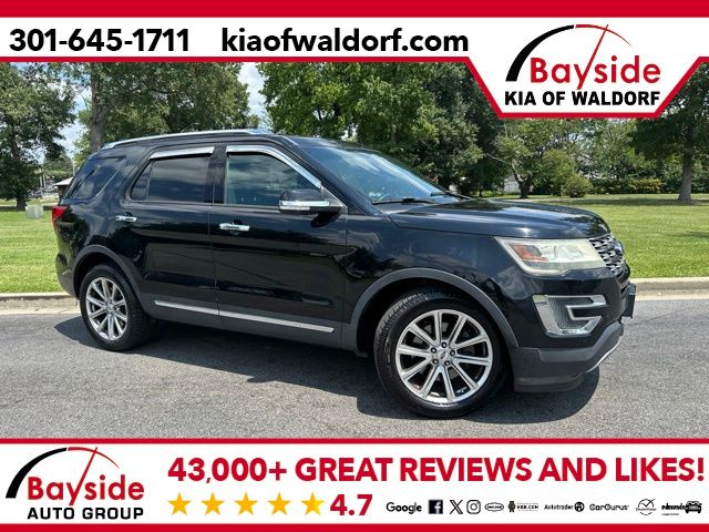 Used 2016 Ford Explorer Limited with VIN 1FM5K8F8XGGA36318 for sale in Waldorf, MD
