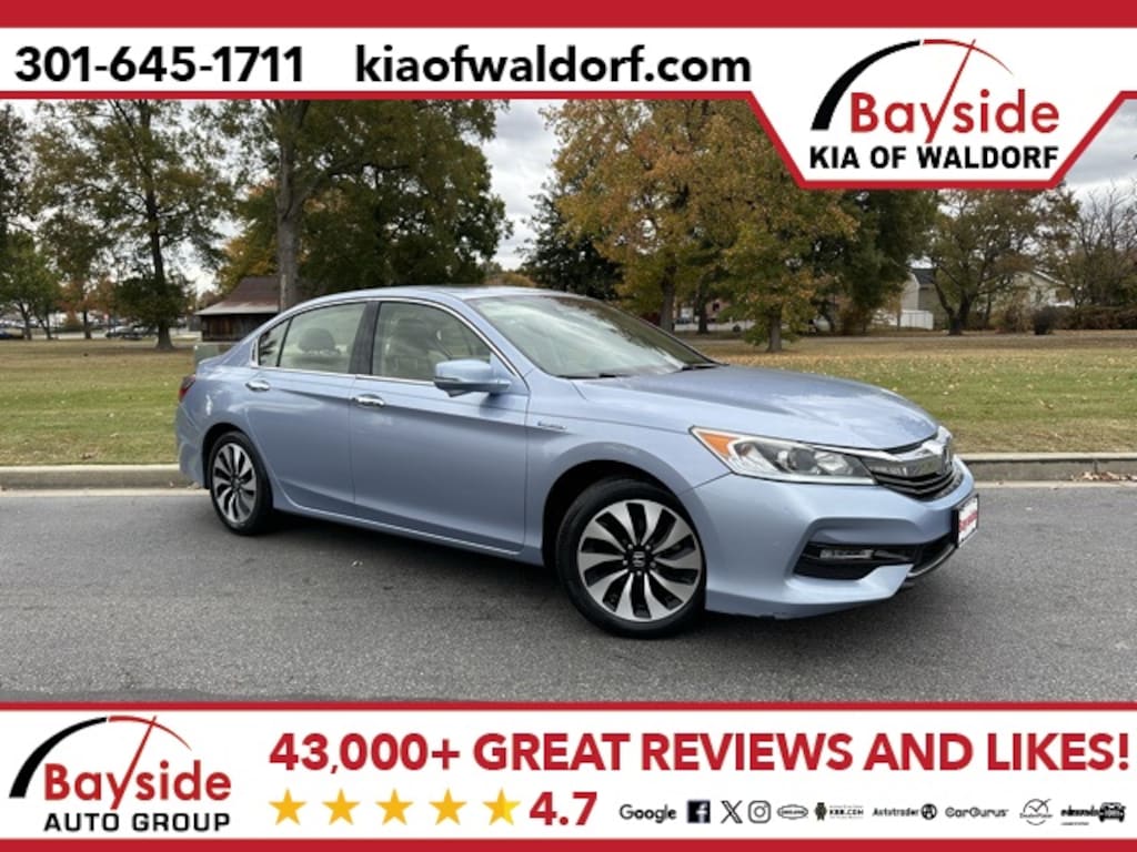 Used 2017 Honda Accord Hybrid EX-L Sedan