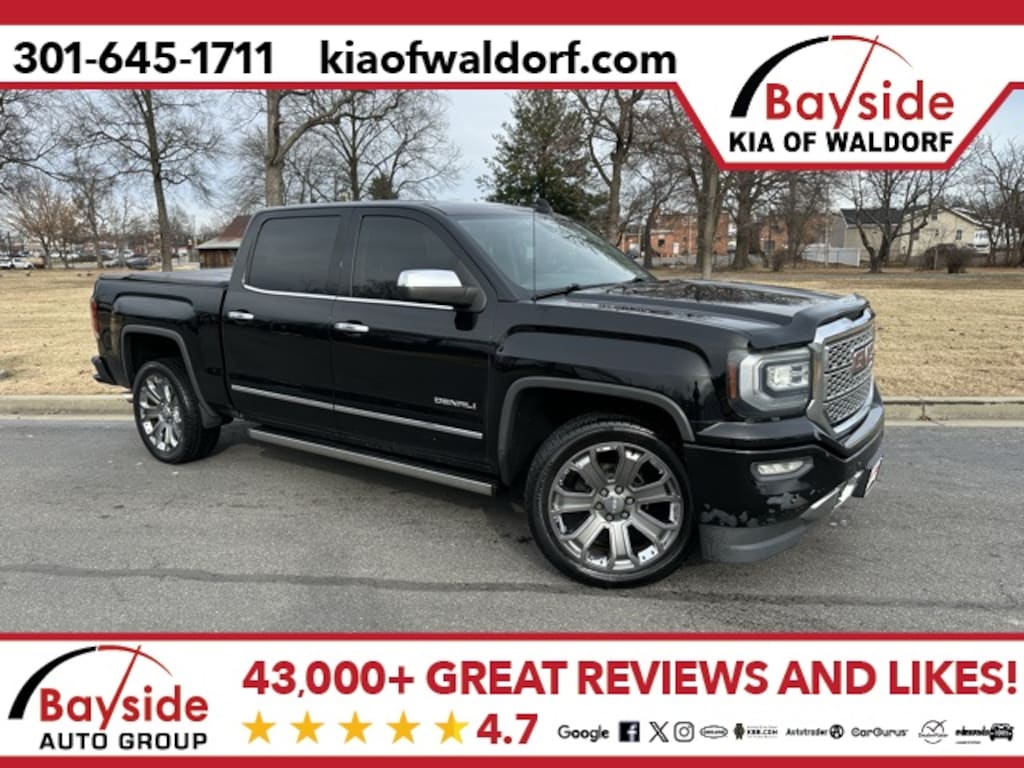 Used 2016 GMC Sierra 1500 Denali Truck Crew Cab
