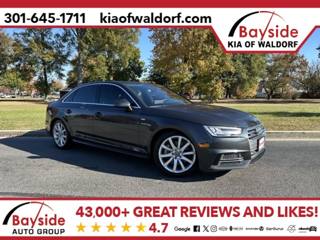 Used 2018 Audi A4 2.0T Premium Sedan