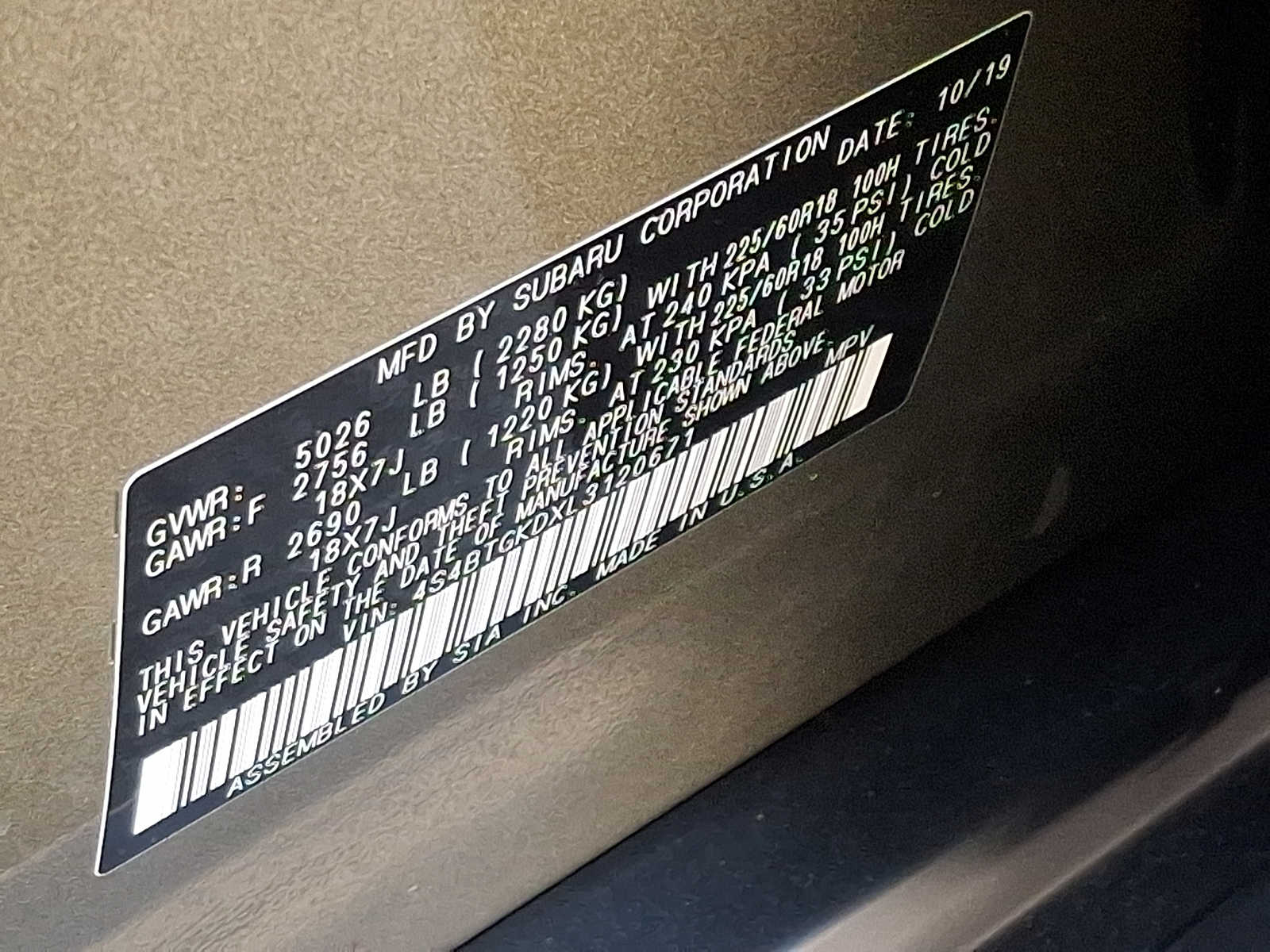 2020 Subaru Outback Onyx Edition - Photo 27