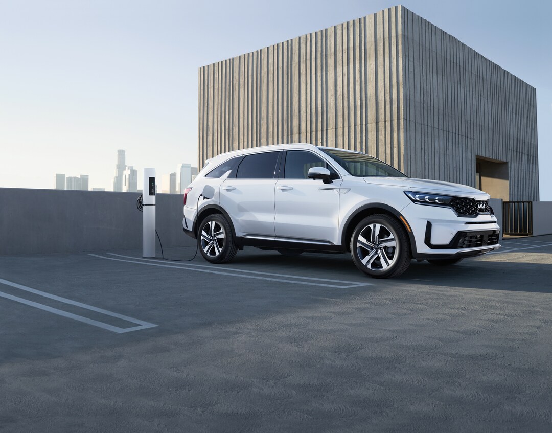 Family riding in vehicle