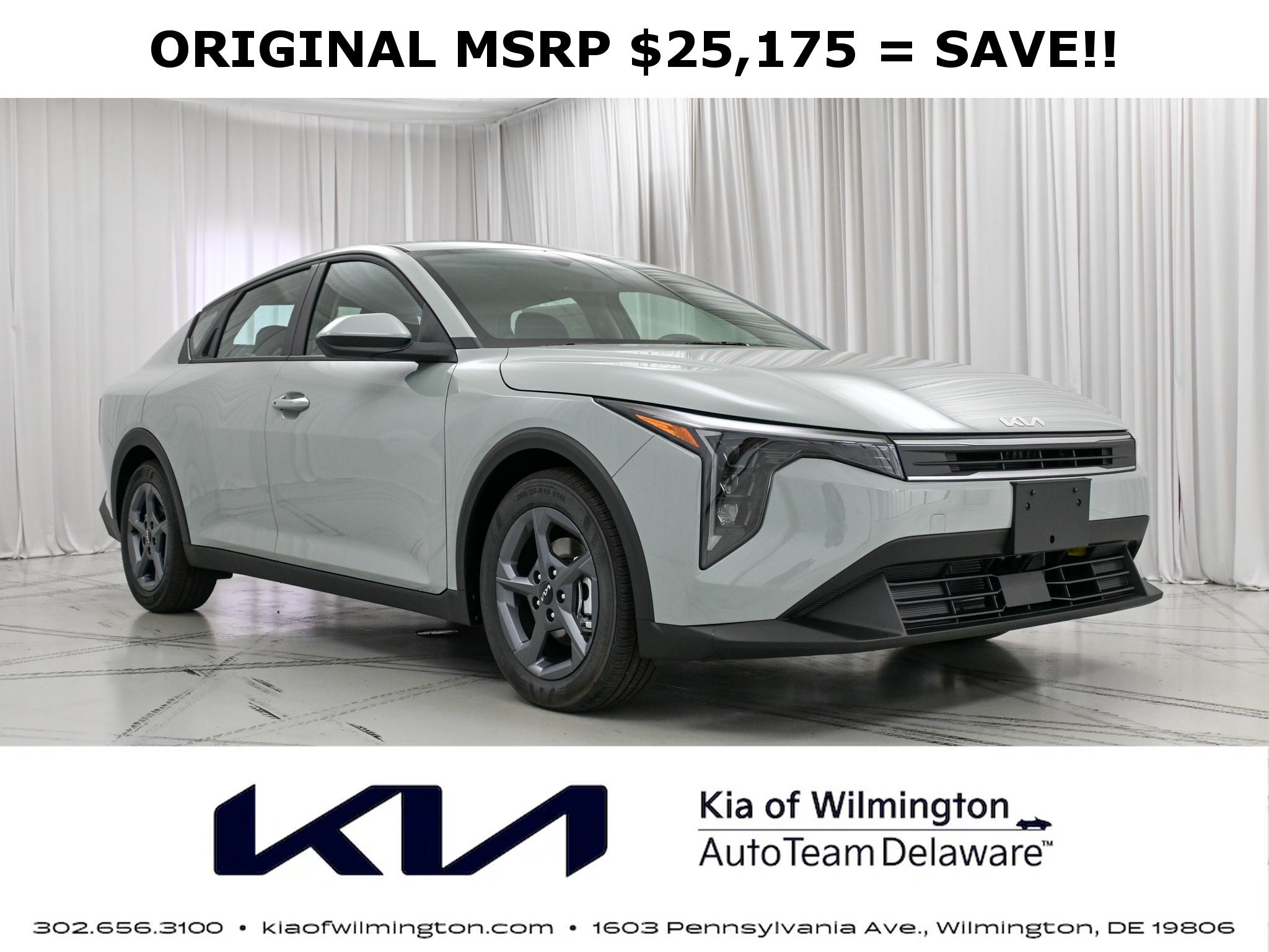 2026 Kia K4 LXS Sedan for Sale near Salem NJ at Kia of Wilmington