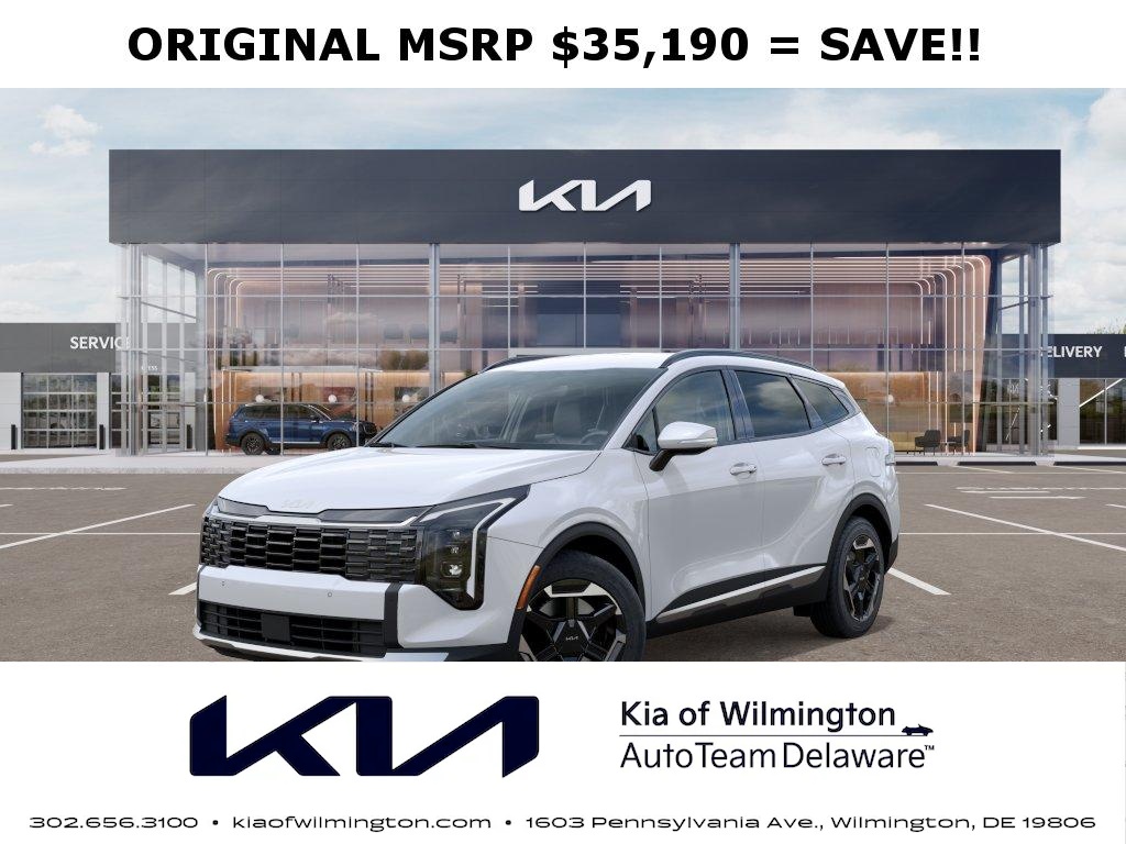 New 2027 Kia Sportage Hybrid S AWD SUV for Lease in Wilmington, DE, at Kia of Wilmington
