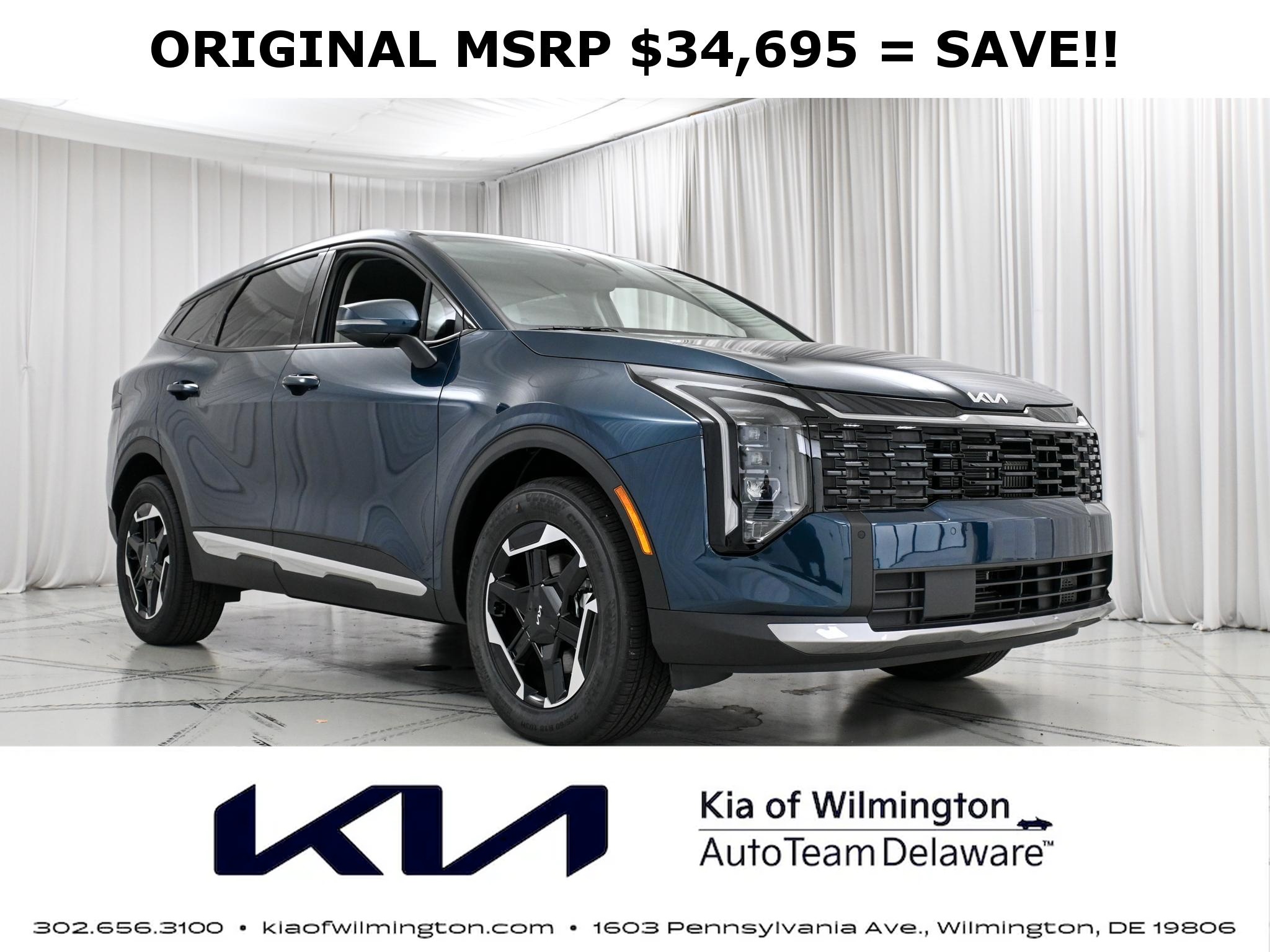 New 2027 Kia Sportage Hybrid S AWD SUV for Lease in Wilmington, DE, at Kia of Wilmington