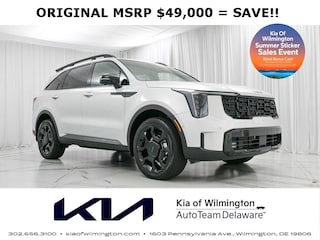 New 2026 Kia Sorento X-Line Prestige 2.5T AWD SUV KN26174 for Lease near West Chester at Kia of Wilmington