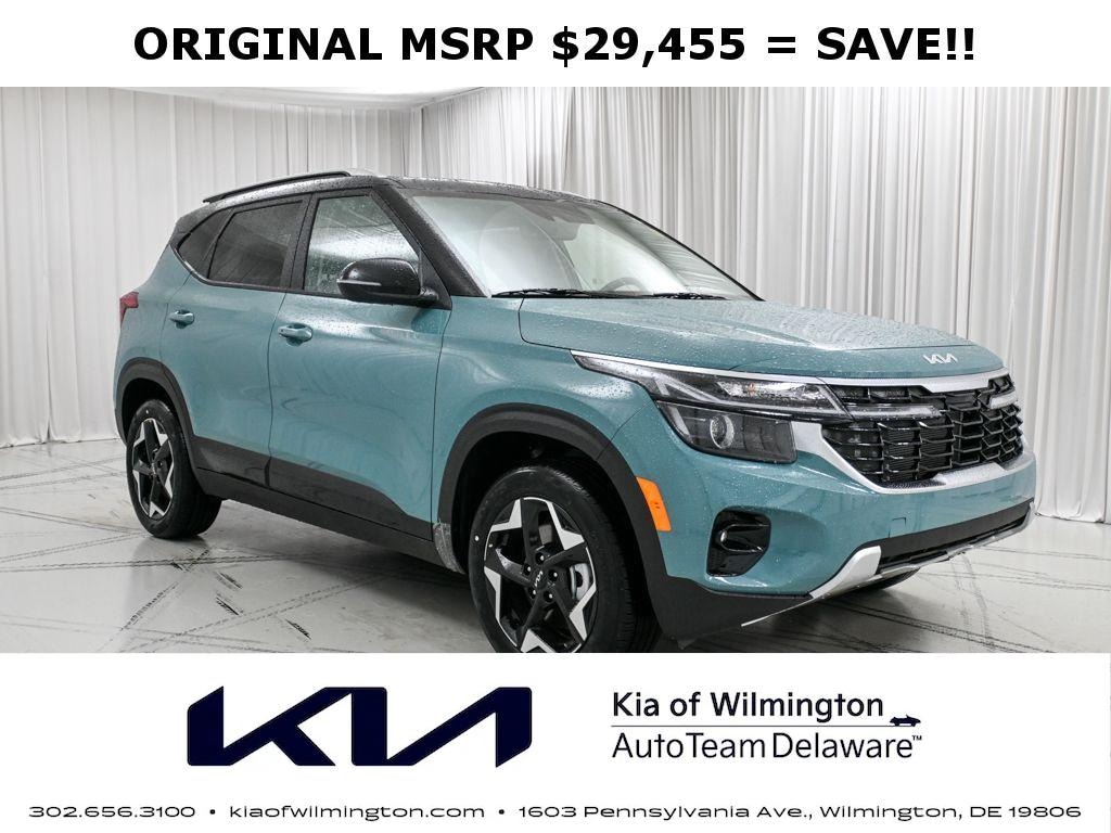 New 2026 Kia Seltos S AWD With Glossy BLK PKG AND BLK SUV