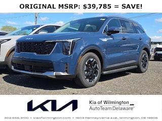 New 2026 Kia Sorento Sorento S FWD With Pano Package SUV KN26179 for Sale in Wilmington, DE, at Kia of Wilmington