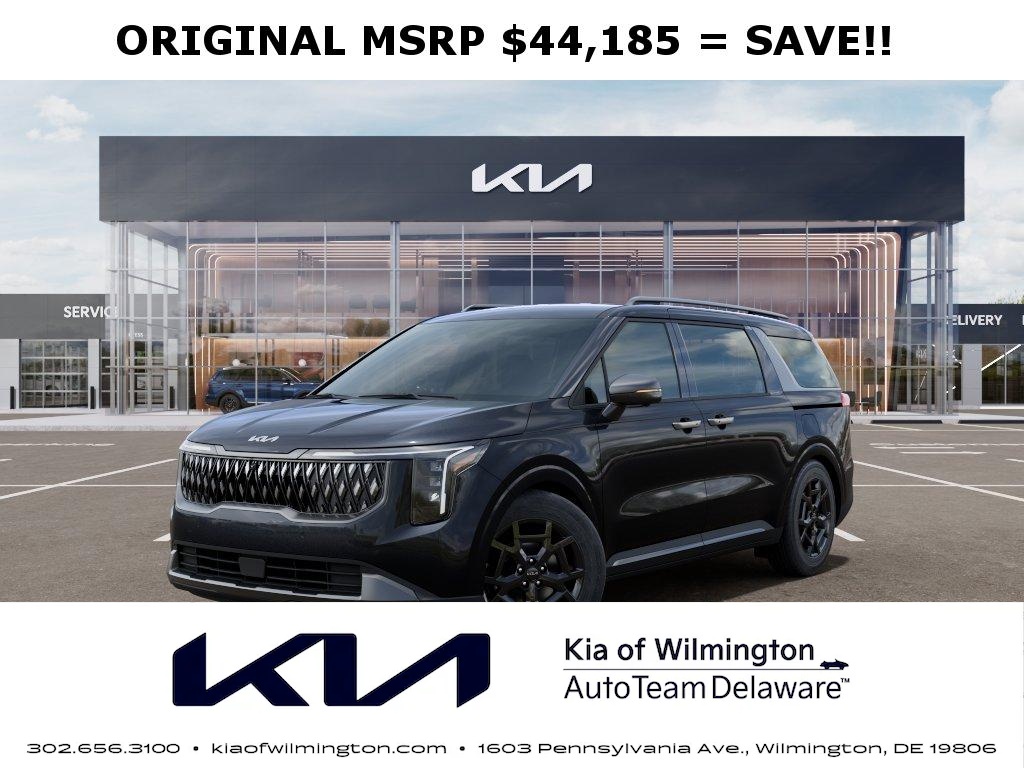 New 2027 Kia Carnival EX With CPT Chairs Van Passenger Van