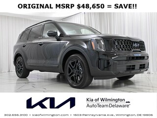 New 2025 Kia Telluride Telluride EX X-Line AWD SUV for Sale in Wilmington, DE, at Kia of Wilmington