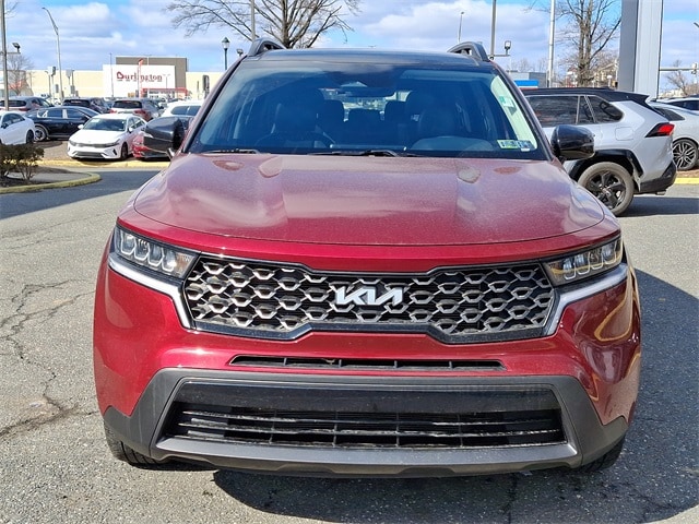 Certified 2022 Kia Sorento X-Line S with VIN 5XYRLDLC3NG094419 for sale in Philadelphia, PA