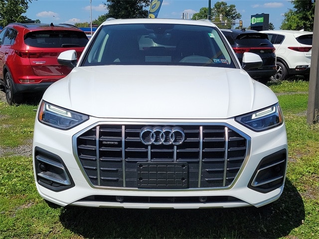 Used 2021 Audi Q5 Premium with VIN WA1AAAFY0M2057663 for sale in Philadelphia, PA