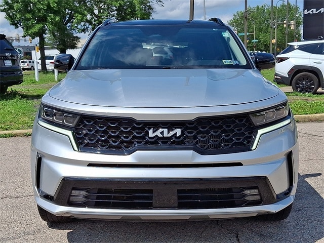 Certified 2022 Kia Sorento SX with VIN 5XYRKDLF7NG081184 for sale in Philadelphia, PA