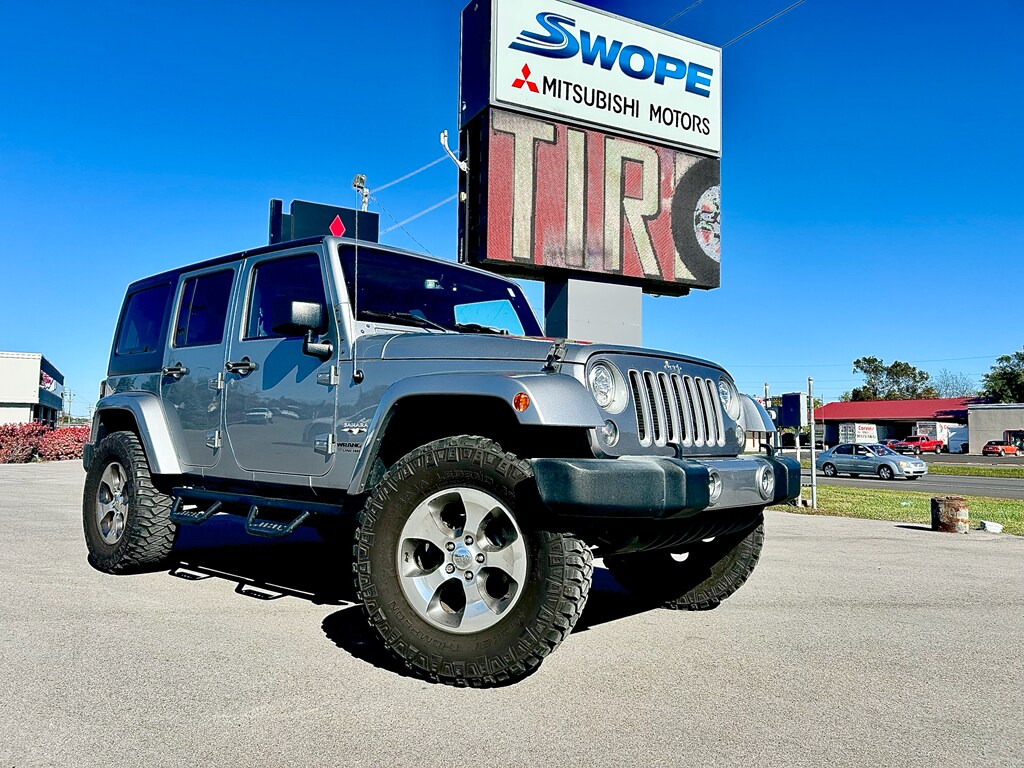 Used 2017 Jeep Wrangler Sahara Sport Utility
