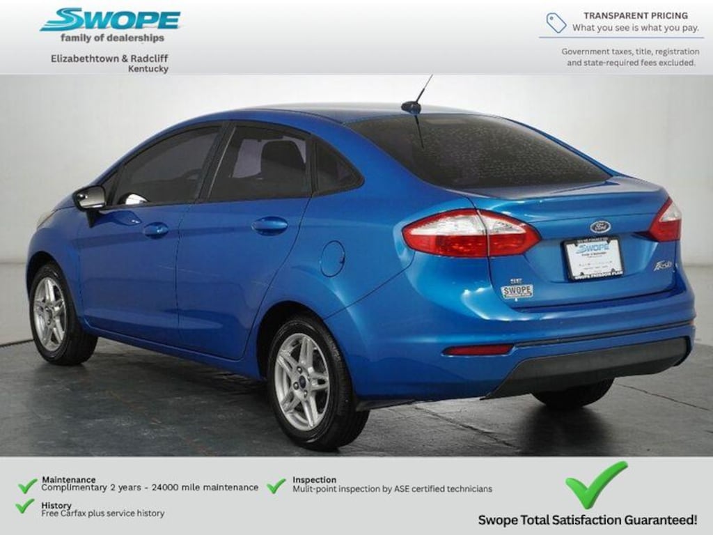 Used 2017 Ford Fiesta SE Sedan