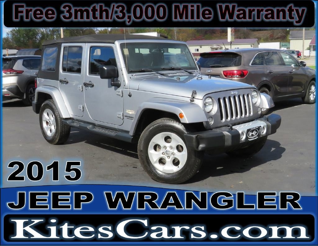Used 2015 Jeep Wrangler Unlimited Sahara 4x4 SUV
