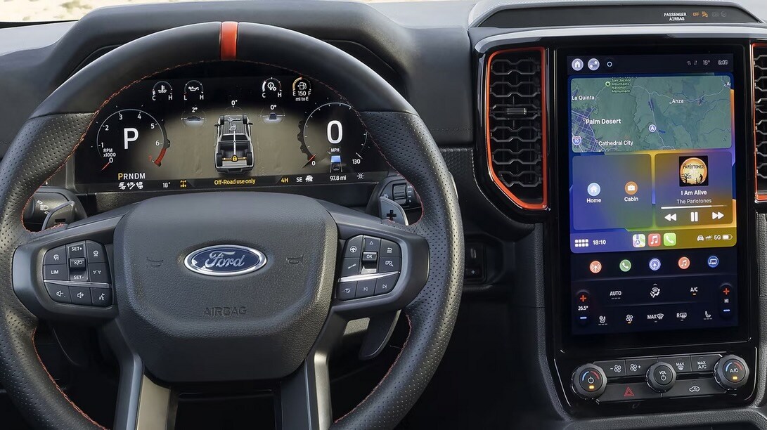 interior - 2025 ford ranger near Henderson tx