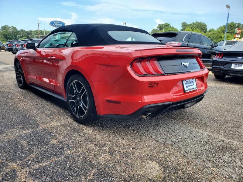 Used 2021 Ford Mustang EcoBoost Premium with VIN 1FATP8UH7M5123090 for sale in Kilgore, TX