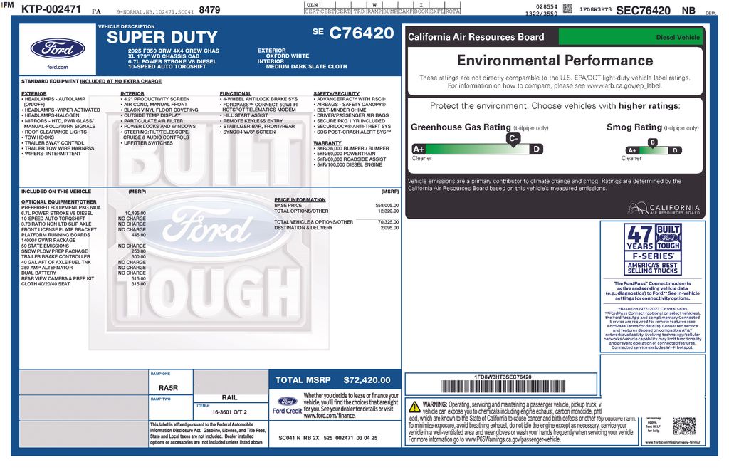 2025 Ford F-350 Super Duty Chassis Cab XL - Photo 28