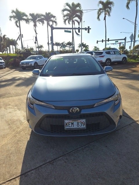 Used 2021 Toyota Corolla LE with VIN JTDEPMAE4MJ181428 for sale in Lihue, HI