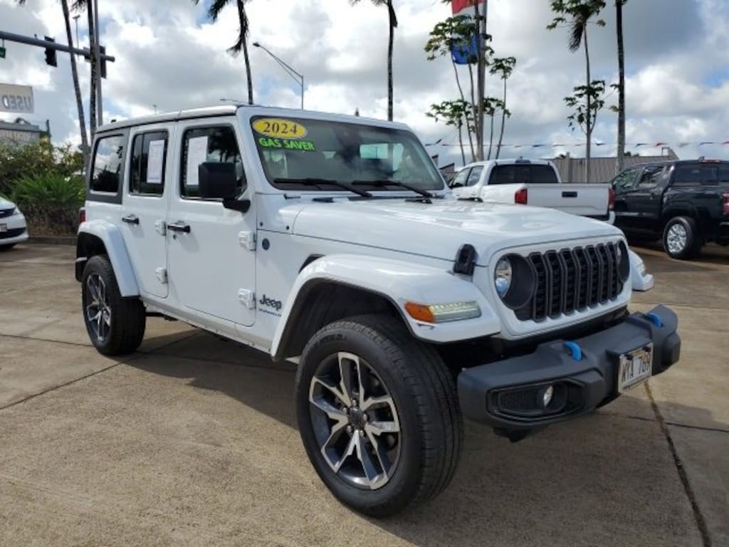 Used 2024 Jeep Wrangler 4xe Sport SUV